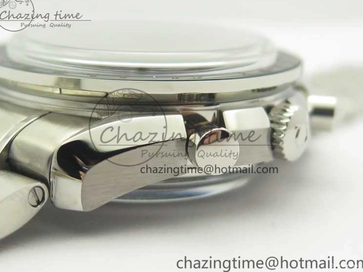 1219 WellDesigned Speedmaster Moonwatch OMF 1:1 Best Edition Black Dial SS Hand on SS Bracelet A 8043